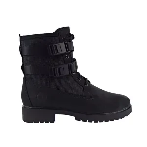 Timberland Jayne Wp Double Buckle Women's Boot Black Nubuck