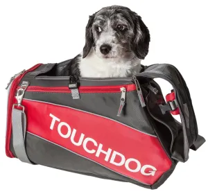 Touchdog ® 'Modern-Glide' Airline Approved Water-Resistant Sporty Travel Fashion Pet Dog Carrier