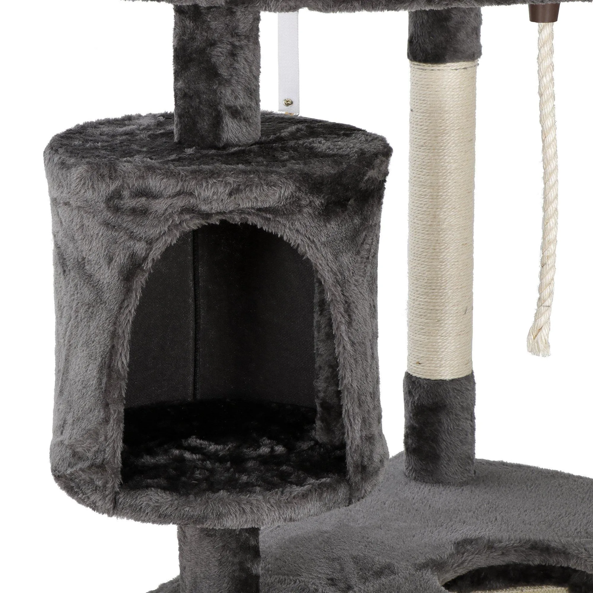 ZENY™ 79in Cat Trees with Sisal Scratching Posts Perches and Condo, Multi-Level Cat Tower Furniture