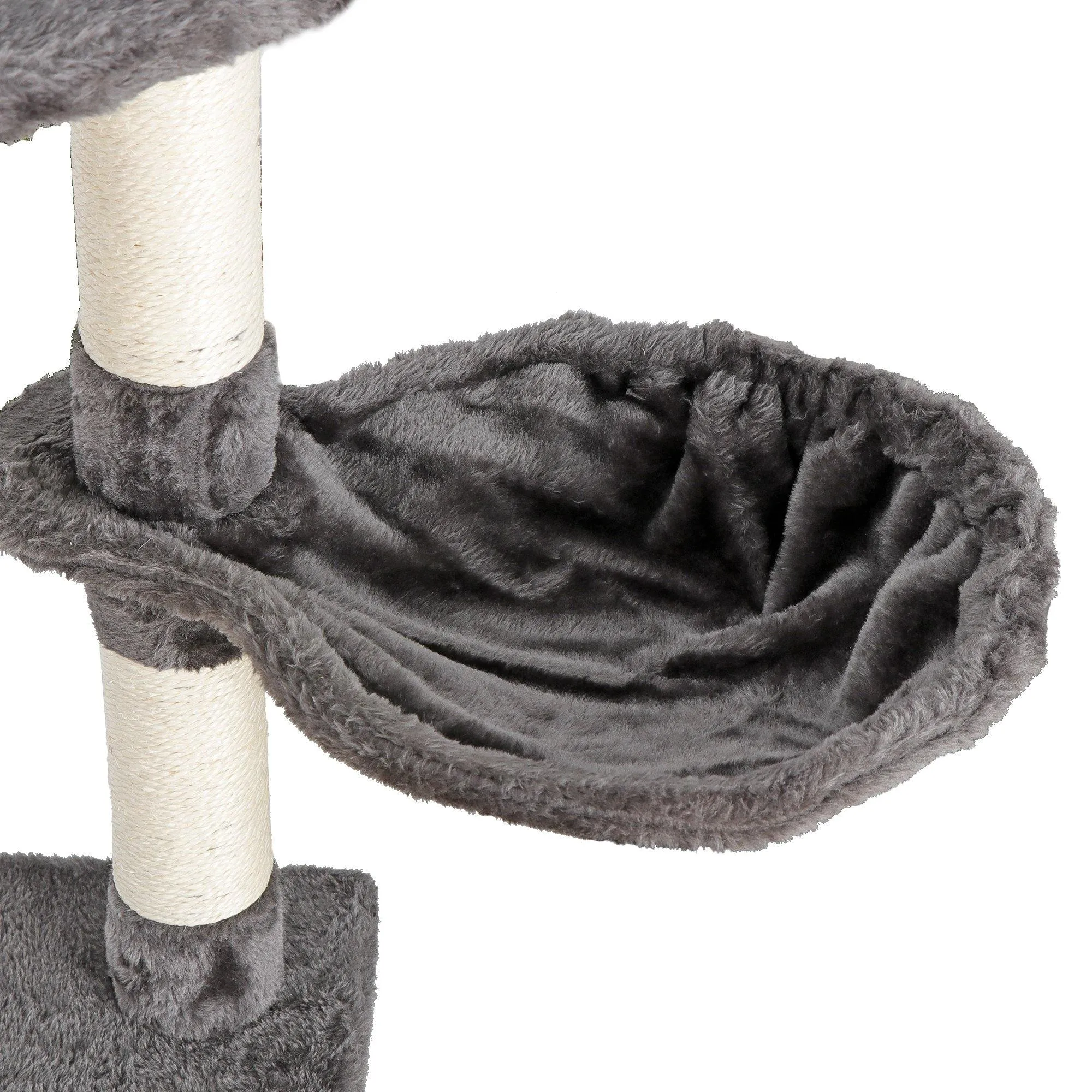 ZENY™ 79in Cat Trees with Sisal Scratching Posts Perches and Condo, Multi-Level Cat Tower Furniture