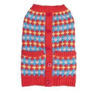 Zoe Dog Sweater - Orange